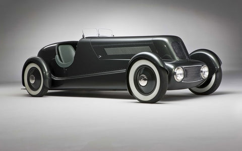 1934 FORD MODEL 40 SPECIAL SPEEDSTER GICLEE ART PRINT POSTER