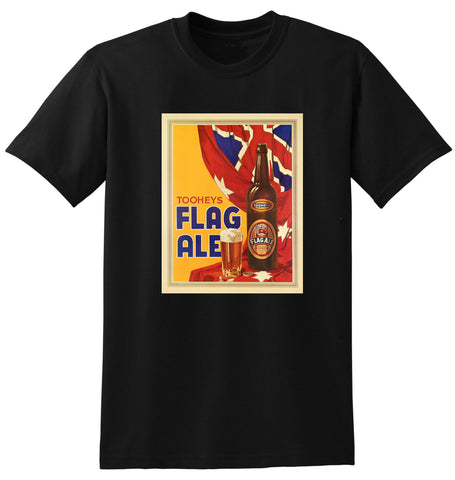 TOOHEYS FLAG ALE BEER AUSSIE AD TSHIRT