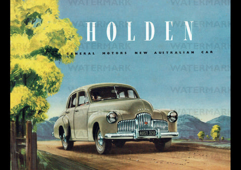 1948 48-215 HOLDEN AUSSIE AD ART PRINT POSTER