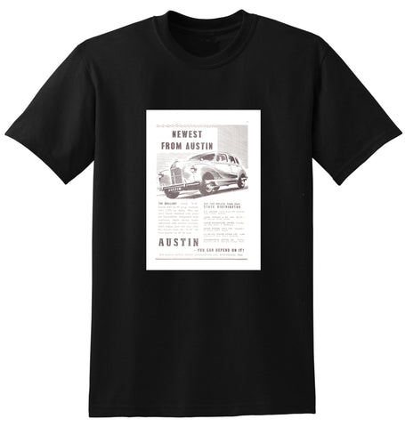 1948 AUSTIN A40 SALOON AUSSIE AD TSHIRT