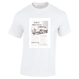 1948 AUSTIN A40 SALOON AUSSIE AD TSHIRT