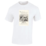 1949 FORD PREFECT 10 SEDAN AUSSIE AD TSHIRT