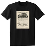 1949 VAUXHALL VELOX & WYVERN SEDAN AUSSIE AD TSHIRT