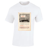 1950 AUSTIN SHEERLINE A125 LIMOUSINE AUSSIE AD TSHIRT