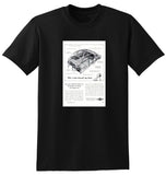 1950 CHEVROLET BODY BY FISHER USA AD TSHIRT