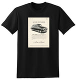 1951 AUSTIN A70 HEREFORD SALOON ENGLISH UK AD TSHIRT