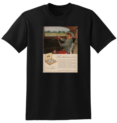 1951 GM GENERAL MOTORS BODY BY FISHER USA AD TSHIRT