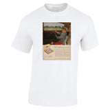 1951 GM GENERAL MOTORS BODY BY FISHER USA AD TSHIRT