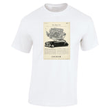 1951 JAGUAR MARK VII SALOON ENGLISH UK AD TSHIRT