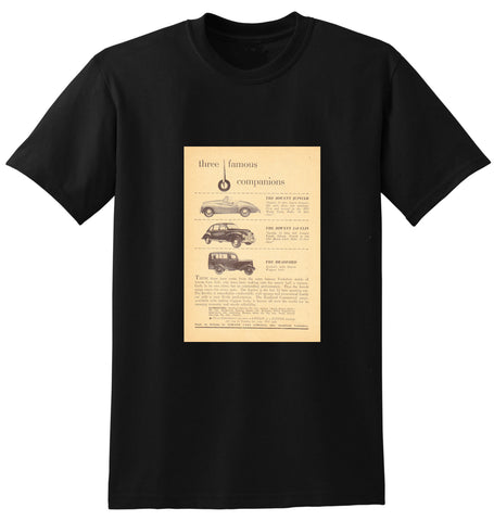 1951 JOWETT RANGE AUSSIE AD TSHIRT