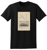 1951 SUNBEAM TALBOT 90 SALOON ENGLISH UK AD TSHIRT