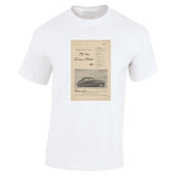 1951 SUNBEAM TALBOT 90 SALOON ENGLISH UK AD TSHIRT