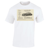 1952 BRYSON INDUSTRIES LTD JAGUAR MARK VII SALOON AUSSIE AD TSHIRT