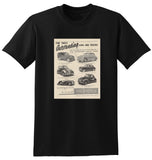 1952 DEVON MOTORS FIAT SINGER SIMCA AUSSIE AD TSHIRT