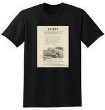 1952 FX HOLDEN SEDAN AUSSIE AD TSHIRT