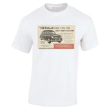 1952 FIAT 1400 SALOON AUSSIE AD TSHIRT