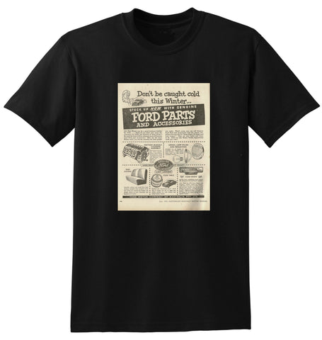 1952 FORD FOMOCO PARTS & ACCESSORIES AUSSIE AD TSHIRT