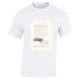 1952 JOWETT JAVELIN 1.5 LTR AUSSIE AD TSHIRT