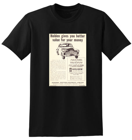 1953 48-215 FX HOLDEN AUSSIE AD TSHIRT