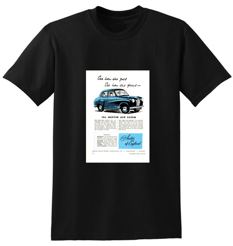 1953 AUSTIN A30 SEVEN AUSSIE AD TSHIRT