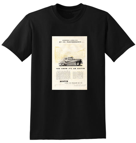 1953 AUSTIN A70 HEREFORD SALOON AUSSIE AD TSHIRT