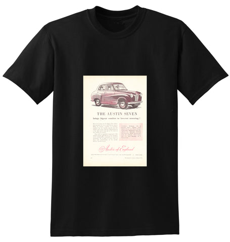 1953 AUSTIN SEVEN A30 AUSSIE AD TSHIRT