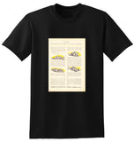 1953 CATERPILLAR MACHINERY TRACTORS AUSSIE AD TSHIRT