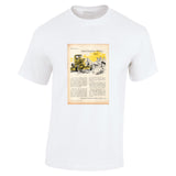 1953 CATERPILLAR TRACTOR CO GOOD NEIGHBOR POLICY AUSSIE AD TSHIRT