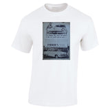 1953 FORD CUSTOMLINE V8 SEDAN AUSSIE REPRO AD TSHIRT