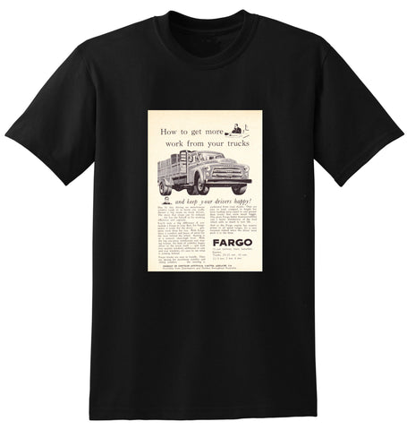 1954 DODGE FARGO CHRYSLER AUSTRALIA AUSSIE AD TSHIRT