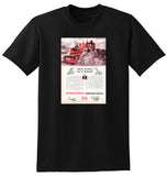1955 INTERNATIONAL HARVESTER INDUSTRIAL POWER MAKING MOLEHILLS OUT OF MOUNTAINS AUSSIE AD TSHIRT