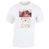1955 INTERNATIONAL HARVESTER INDUSTRIAL POWER MAKING MOLEHILLS OUT OF MOUNTAINS AUSSIE AD TSHIRT