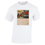 1956 HERTZ RENT A CAR FORD FAIRLANE SEDAN USA AD TSHIRT