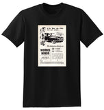 1956 MORRIS MINOR BMC AUSSIE AD TSHIRT