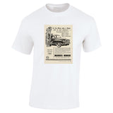 1956 MORRIS MINOR BMC AUSSIE AD TSHIRT