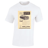 1956 MORRIS OXFORD SERIES 2 BMC AUSSIE AD TSHIRT