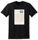 1956 VOLKSWAGEN BEETLE AUSSIE AD TSHIRT