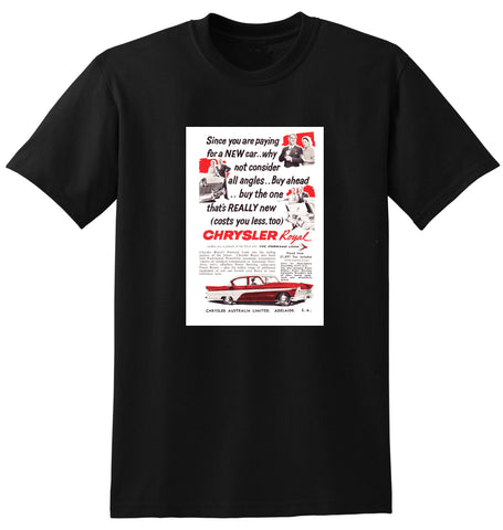 1957 AP1 CHRYSLER ROYAL AUSSIE AD TSHIRT