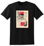 1957 AP1 CHRYSLER ROYAL SEDAN AUSSIE AD TSHIRT