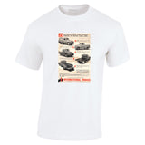 1957 INTERNATIONAL HARVESTER PANEL UTILITY DROPSIDES TRAY BODY PICK-UP AUSSIE AD TSHIRT