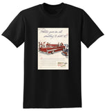 1957 PONTIAC STAR CHIEF SPORT SEDAN & WAGON USA AD TSHIRT