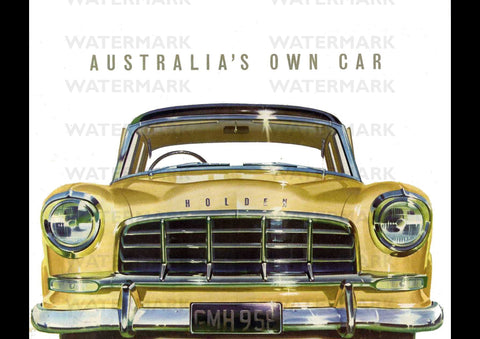 1958 FC HOLDEN AUSSIE REPRO AD ART PRINT POSTER