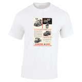 1958 INTERNATIONAL HARVESTER AS-160 TRAY DROPSIDES & ASC-160 TRUCKS AUSSIE AD TSHIRT