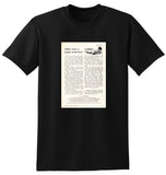 1958 SIMCA ARONDE FATHER WEAR A FEATHER IN HIS BERET AD TSHIRT
