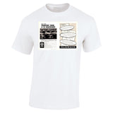 1958 VOLKSWAGEN TRANSPORT TREND IS TO VOLKSWAGEN AUSSIE AD TSHIRT
