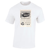 1959 PLYMOUTH 2 DOOR HARDTOP CHRYSLER MOPAR USA AD TSHIRT