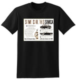 1960 CHRYSLER SIMCA & V8 VEDETTE AD TSHIRT