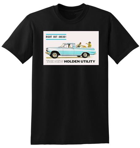 1962 HOLDEN EJ UTILITY UTE AUSSIE AD TSHIRT