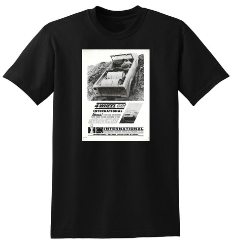 1962 INTERNATIONAL SCOUT AUSSIE AD TSHIRT