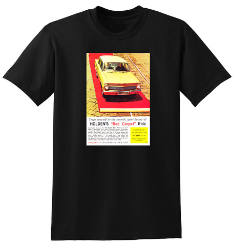 1963 EJ HOLDEN SPECIAL SEDAN AUSSIE AD TSHIRT